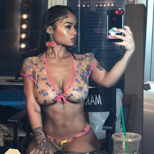 India Westbrooks In See Through And Sexy Swimsuit