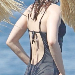 Lily Collins nude