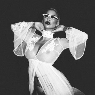Amber Rose See Through And Sexy For Galore Magazine (2018)