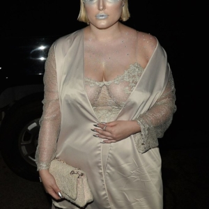 Hayley Hasselhoff See Through And Deep Cleavage Photos ...