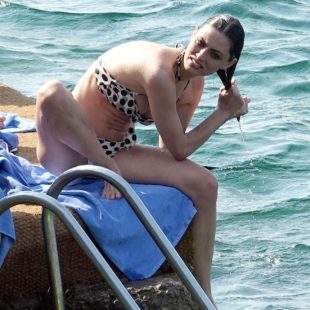 Phoebe Tonkin Relaxing In Sexy Bikini On A Yacht