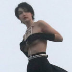 Gigi Hadid Caught By Paparazzi Topless During Photoshoot